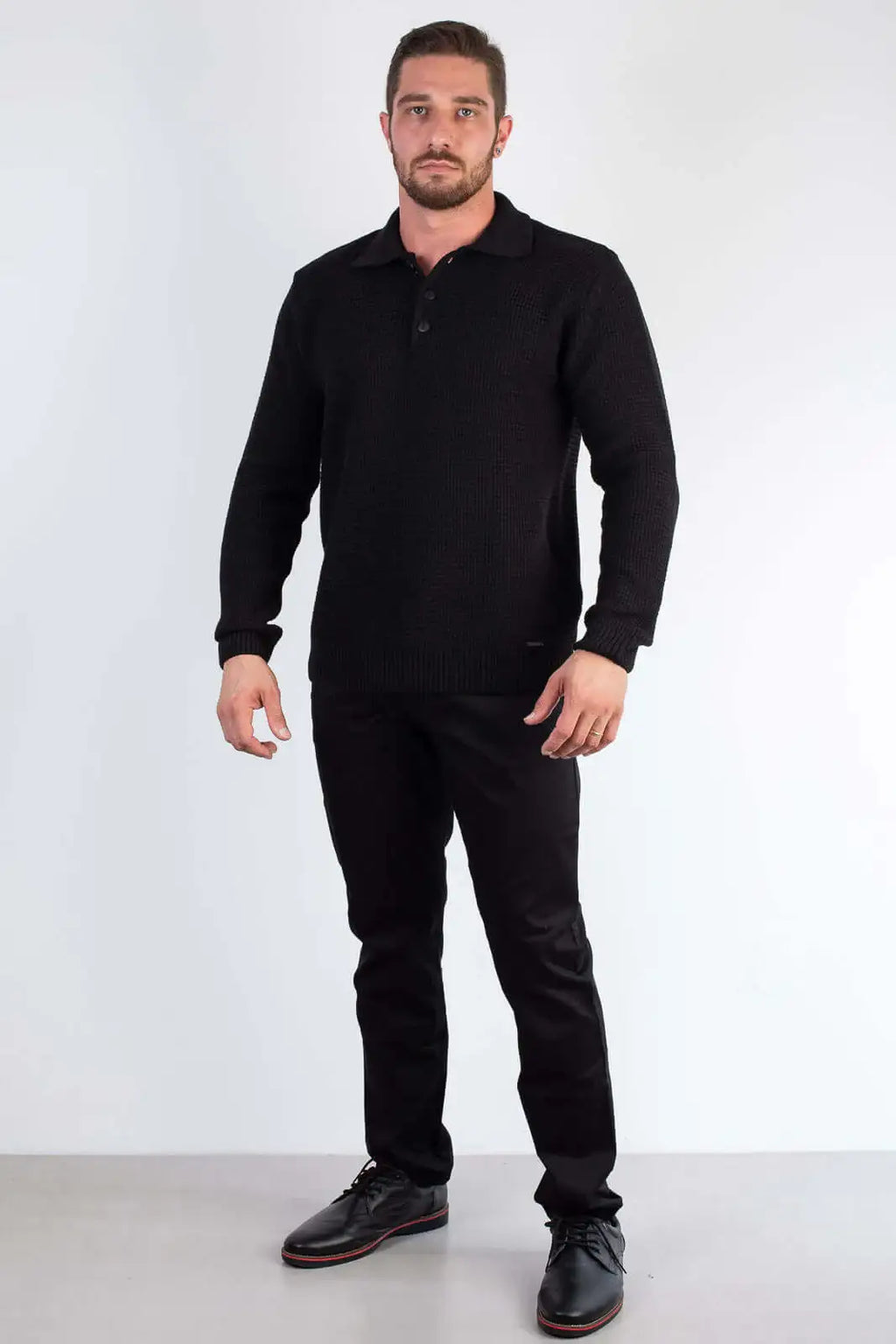 Blusão de malha masculino 50007 - Enluaze