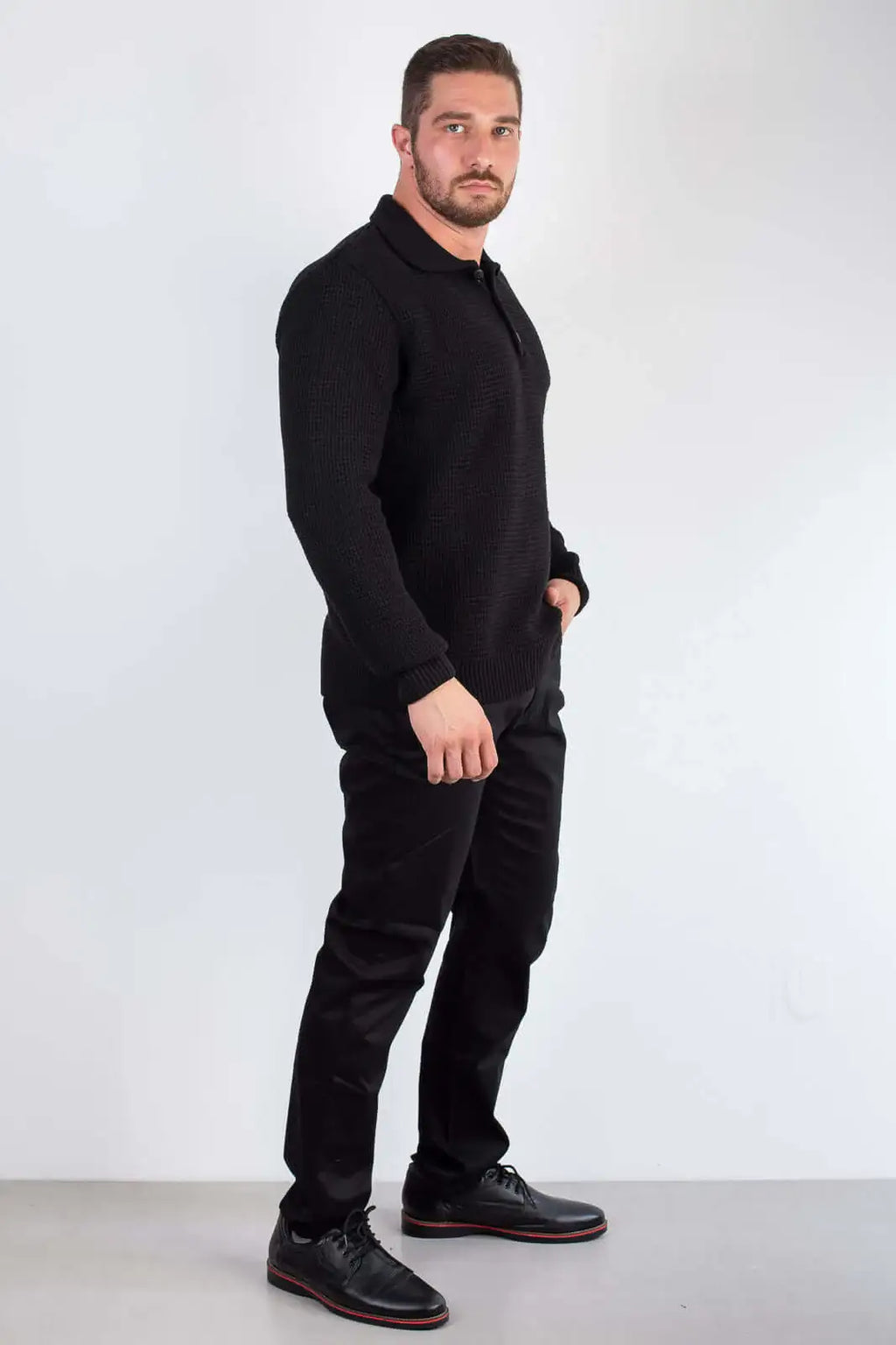 Blusão de malha masculino 50007 - Enluaze