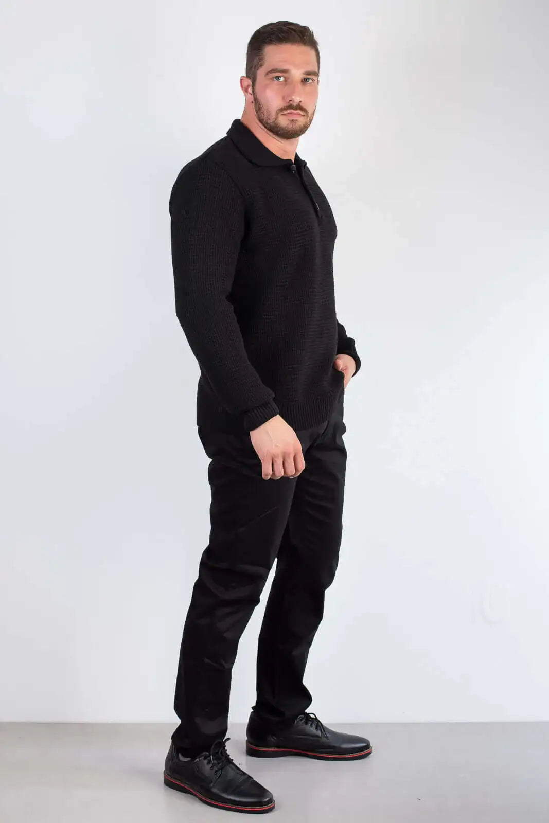 Blusão de malha masculino 50007 - Enluaze