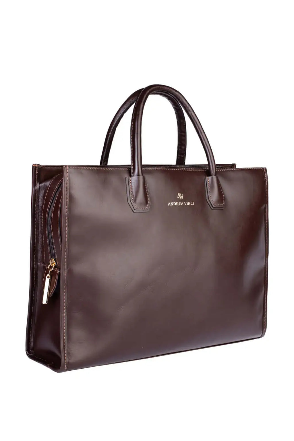 Pasta executiva de couro feminina Vitória - Enluaze