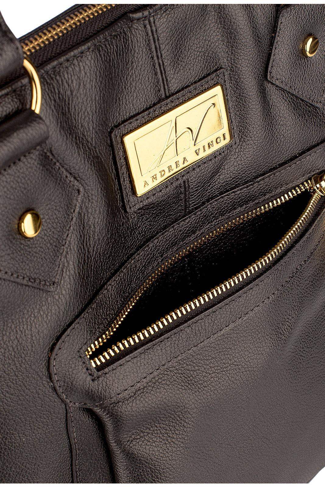 Bolsa mochila de couro liso Lívia - Enluaze