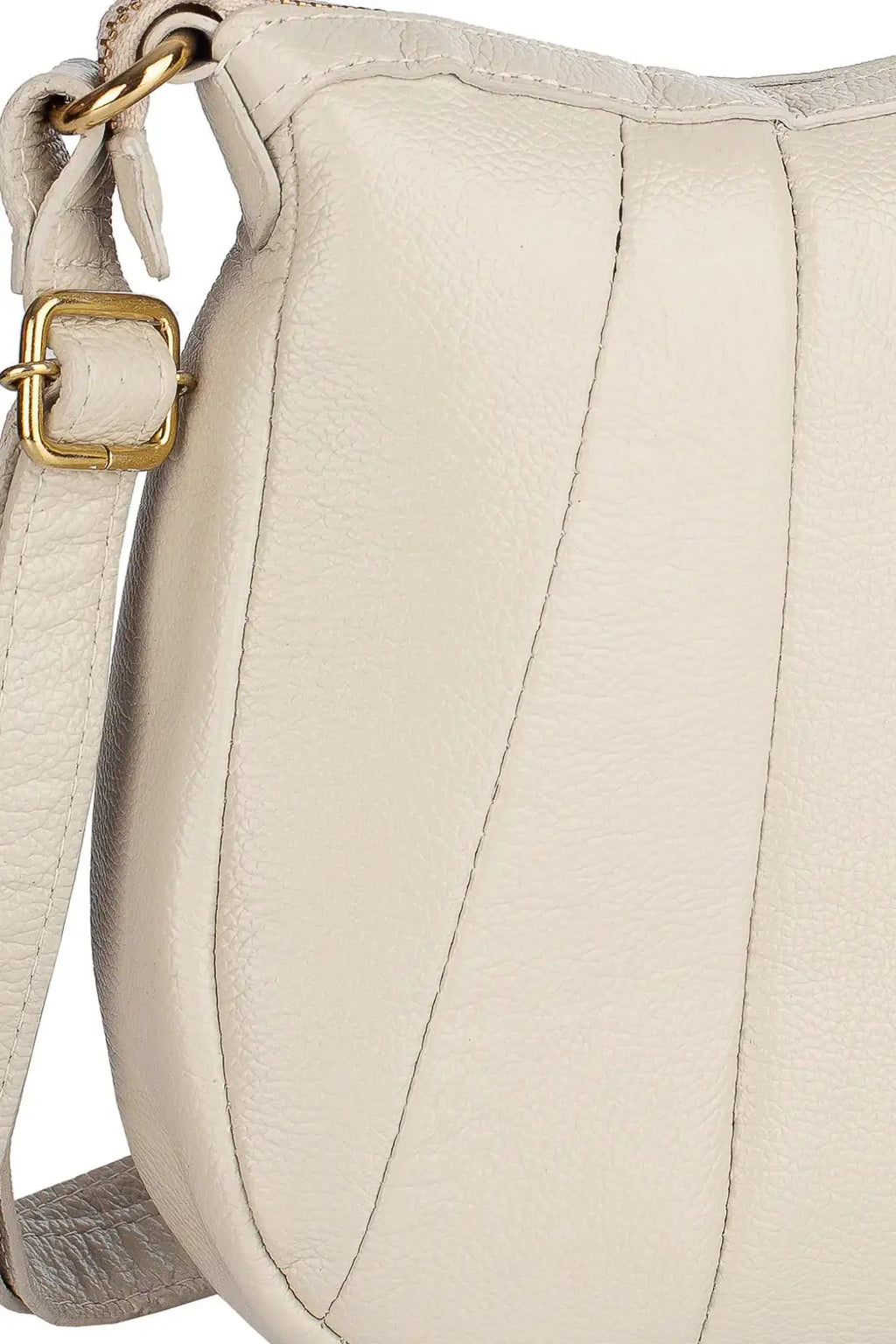 Bolsa transversal em couro liso Greice - Enluaze