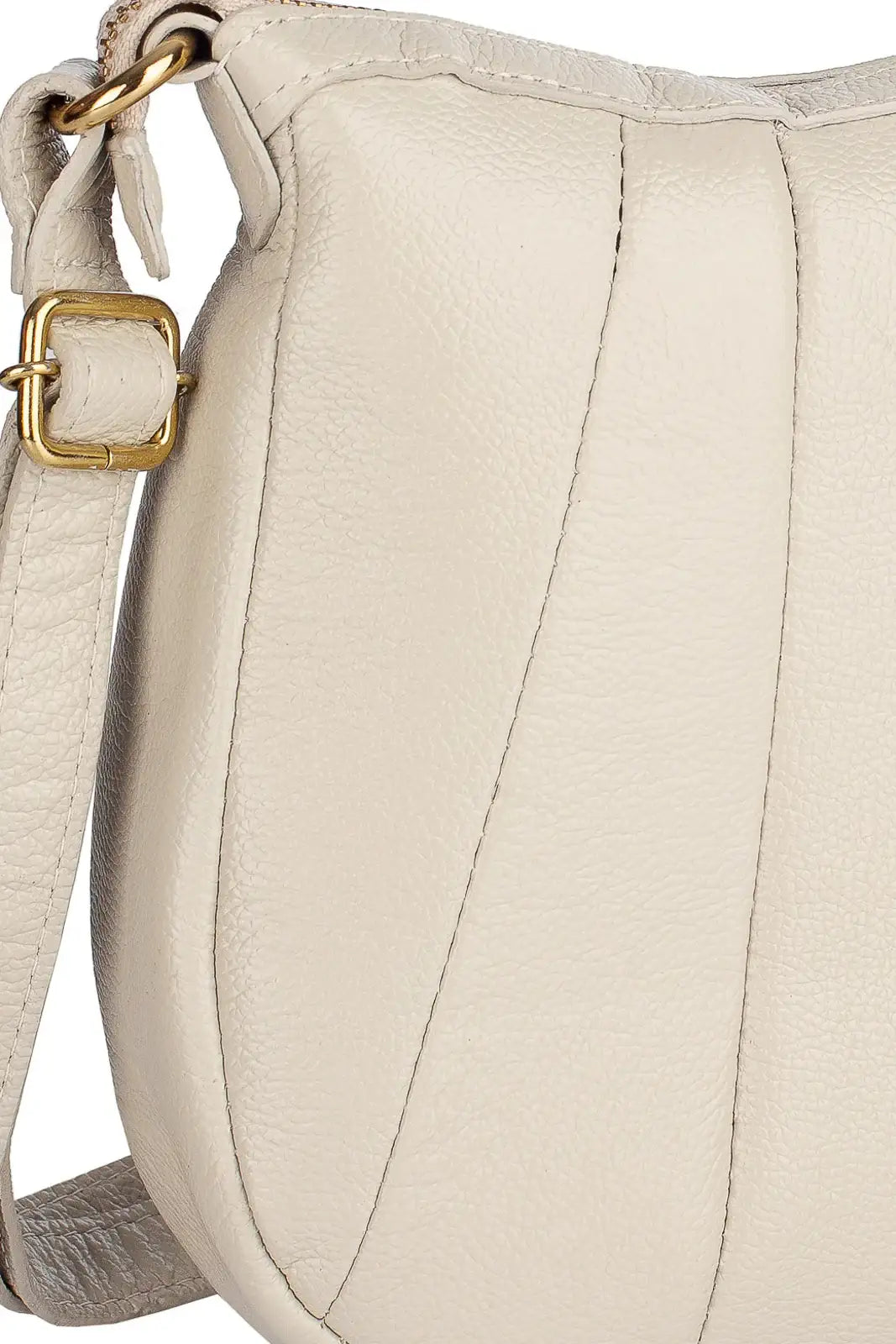 Bolsa transversal em couro liso Greice - Enluaze