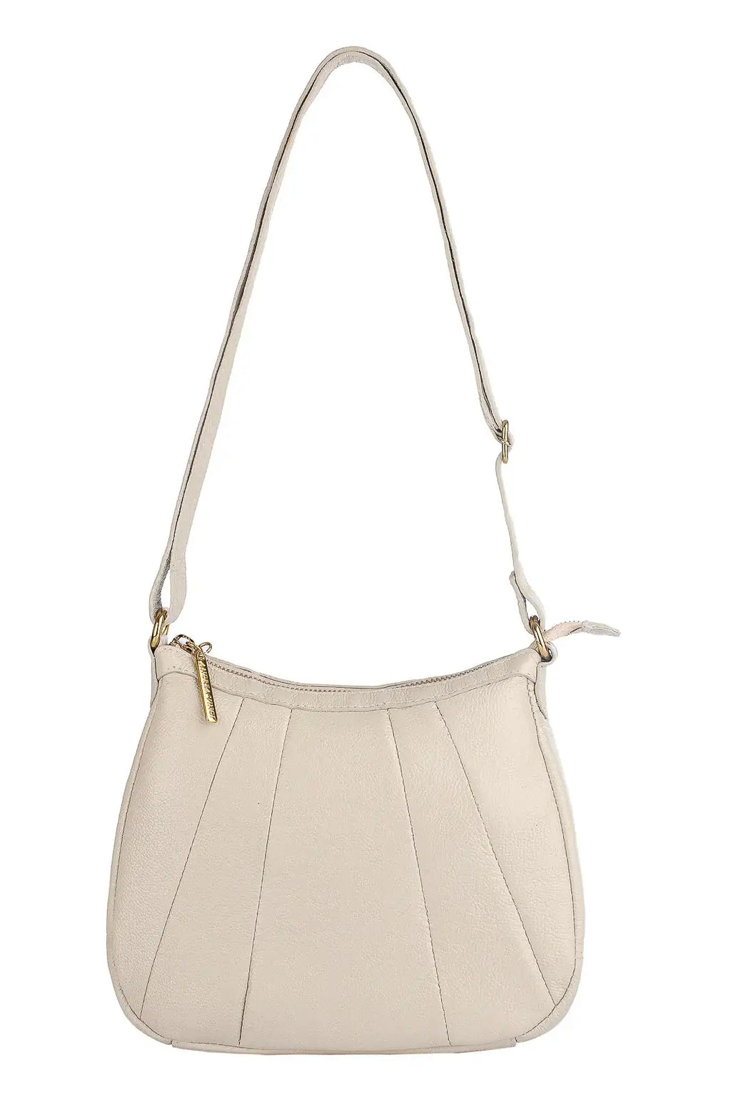 Bolsa transversal em couro liso Greice - Enluaze