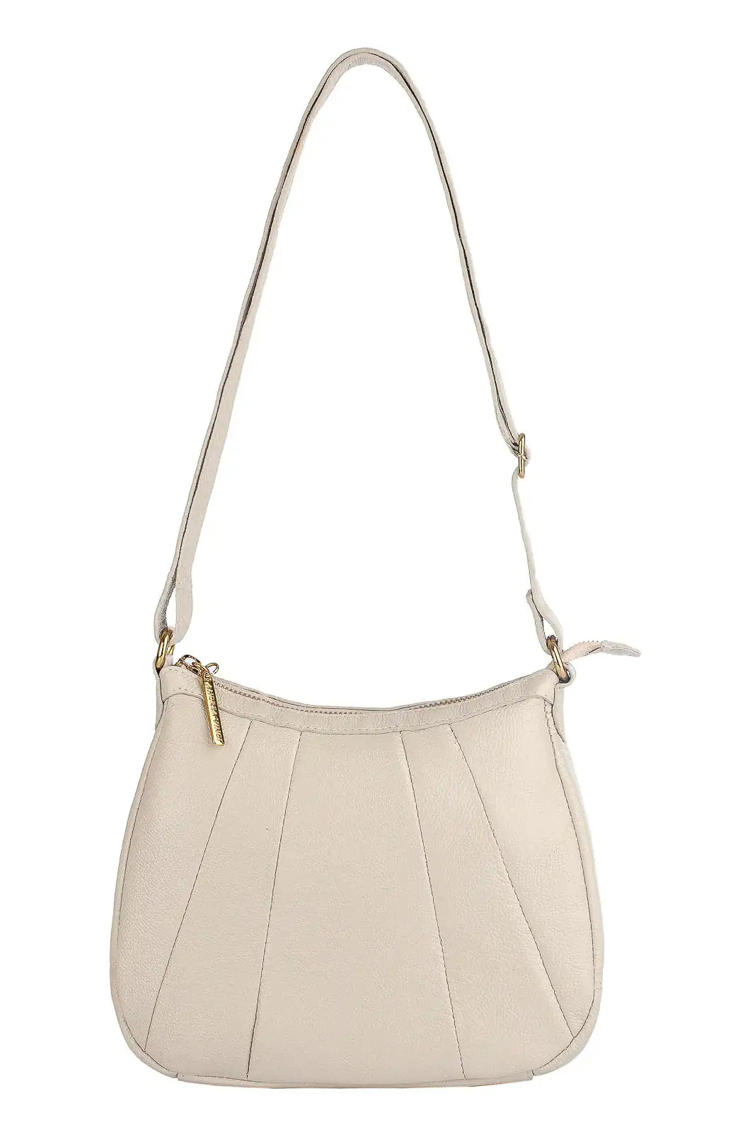 Bolsa transversal em couro liso Greice - Enluaze