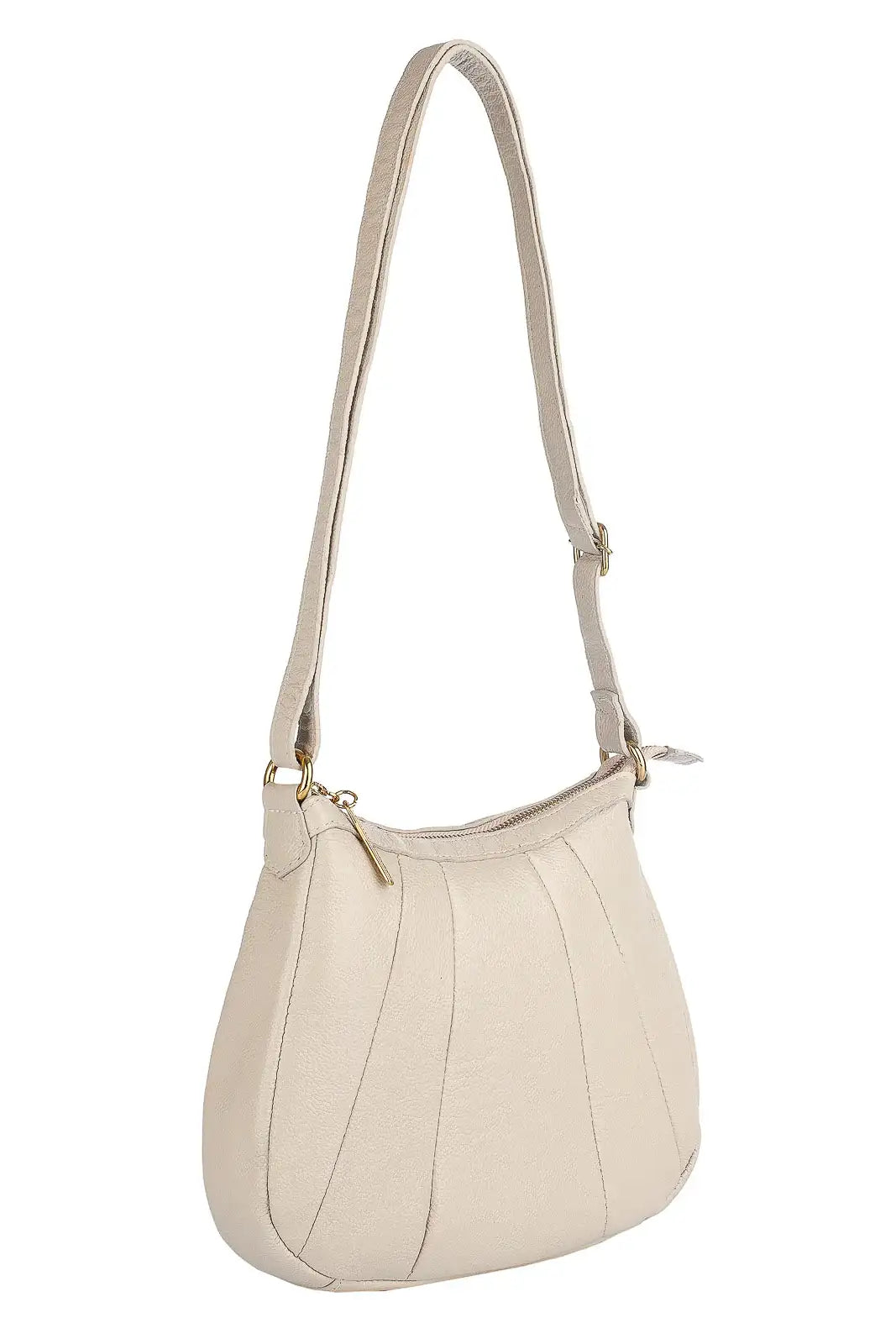 Bolsa transversal em couro liso Greice - Enluaze