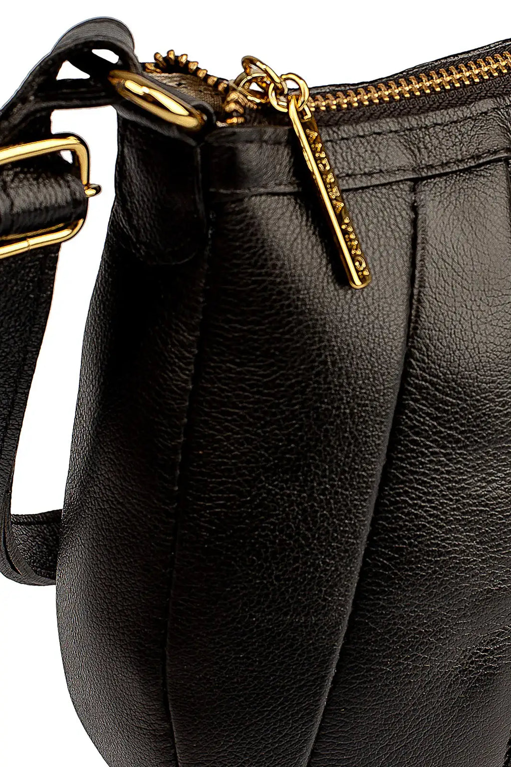 Bolsa transversal em couro liso Greice - Enluaze