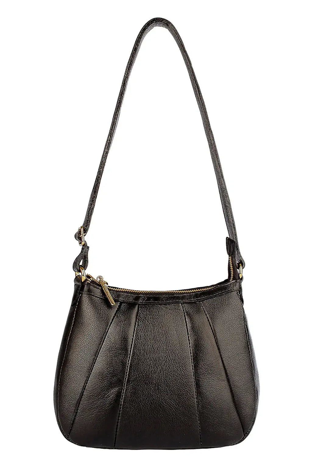 Bolsa transversal em couro liso Greice - Enluaze