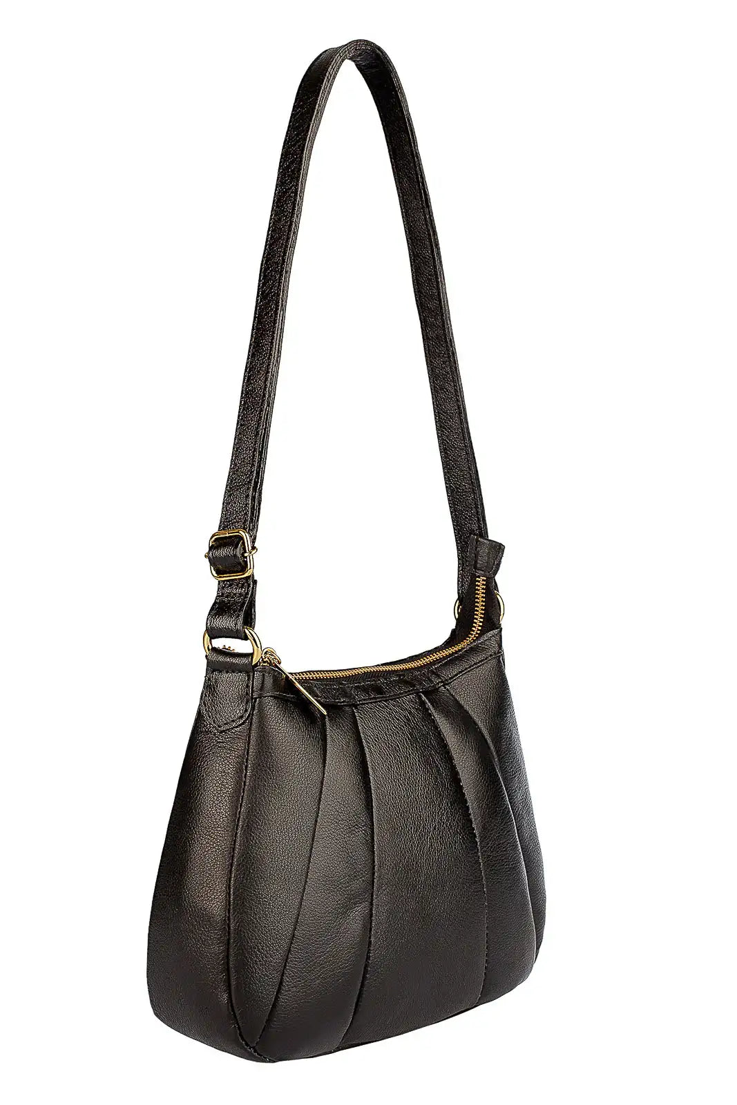 Bolsa transversal em couro liso Greice - Enluaze