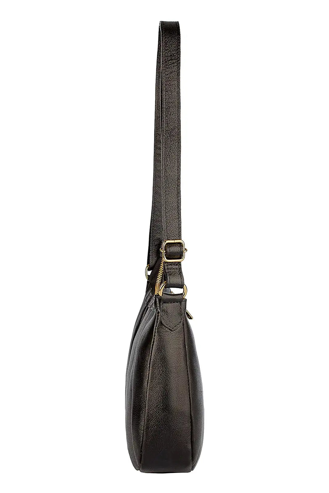 Bolsa transversal em couro liso Greice - Enluaze