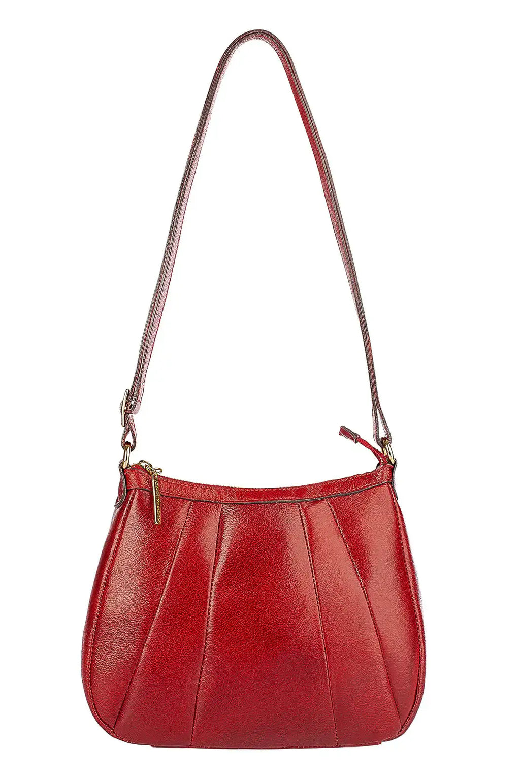 Bolsa transversal em couro liso Greice - Enluaze