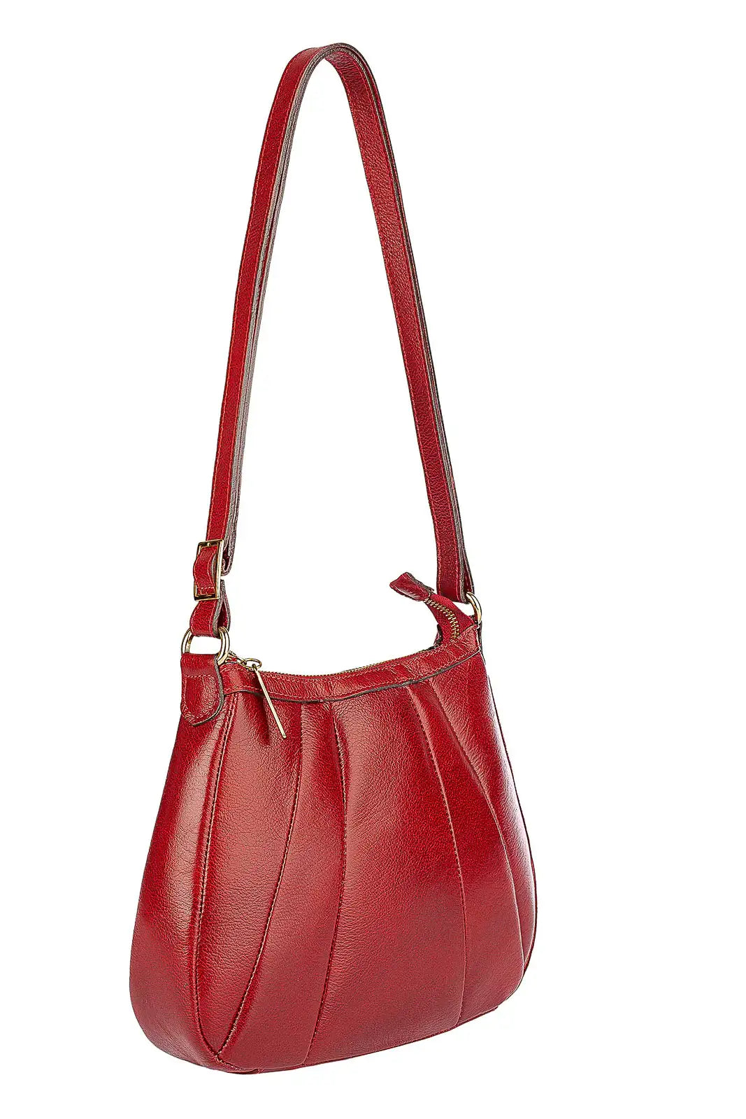 Bolsa transversal em couro liso Greice - Enluaze