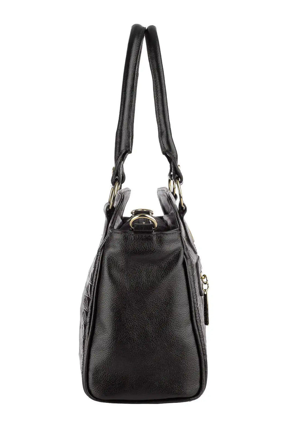 Bolsa de couro croco Amélia - Enluaze