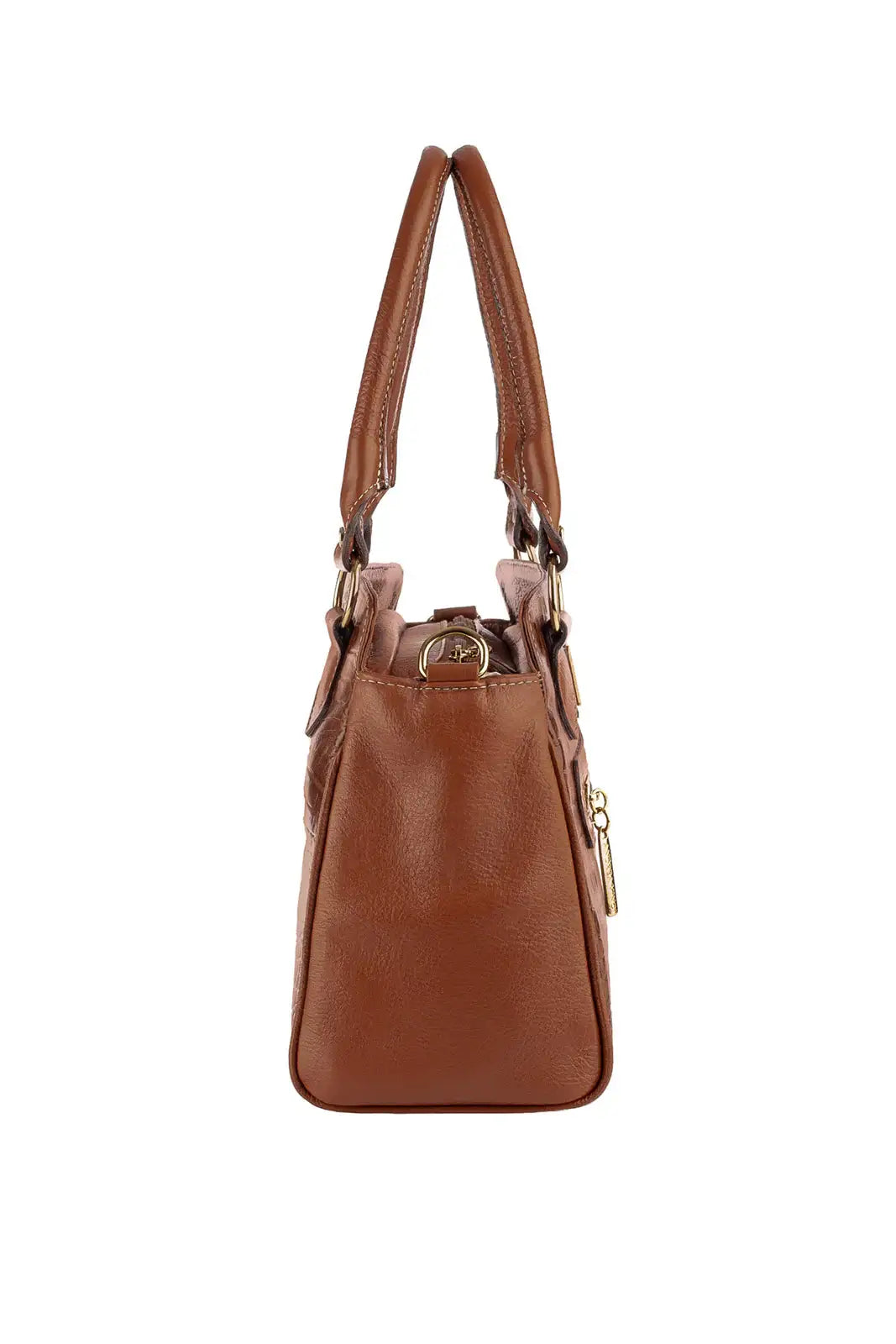 Bolsa de couro croco Amélia - Enluaze