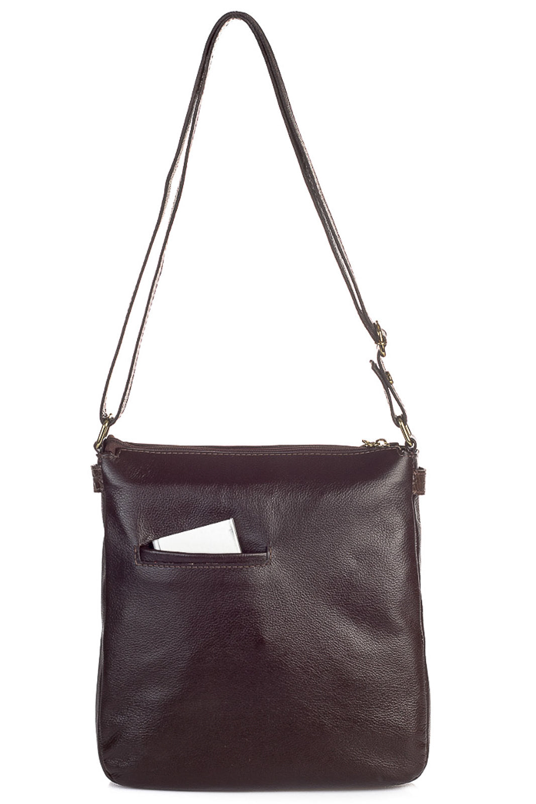 Bolsa Transversal de couro croco Chloe - Enluaze