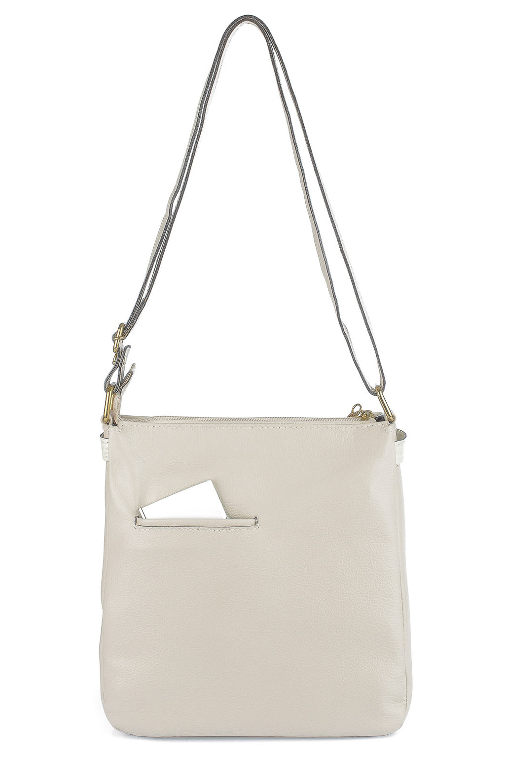 Bolsa Transversal de couro croco Chloe - Enluaze
