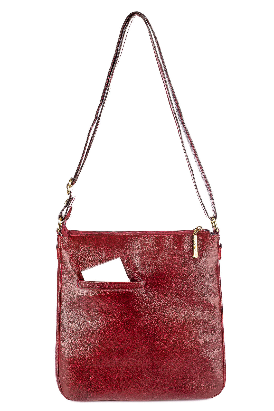 Bolsa Transversal de couro croco Chloe - Enluaze