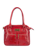 Bolsa de couro croco Luana - Enluaze