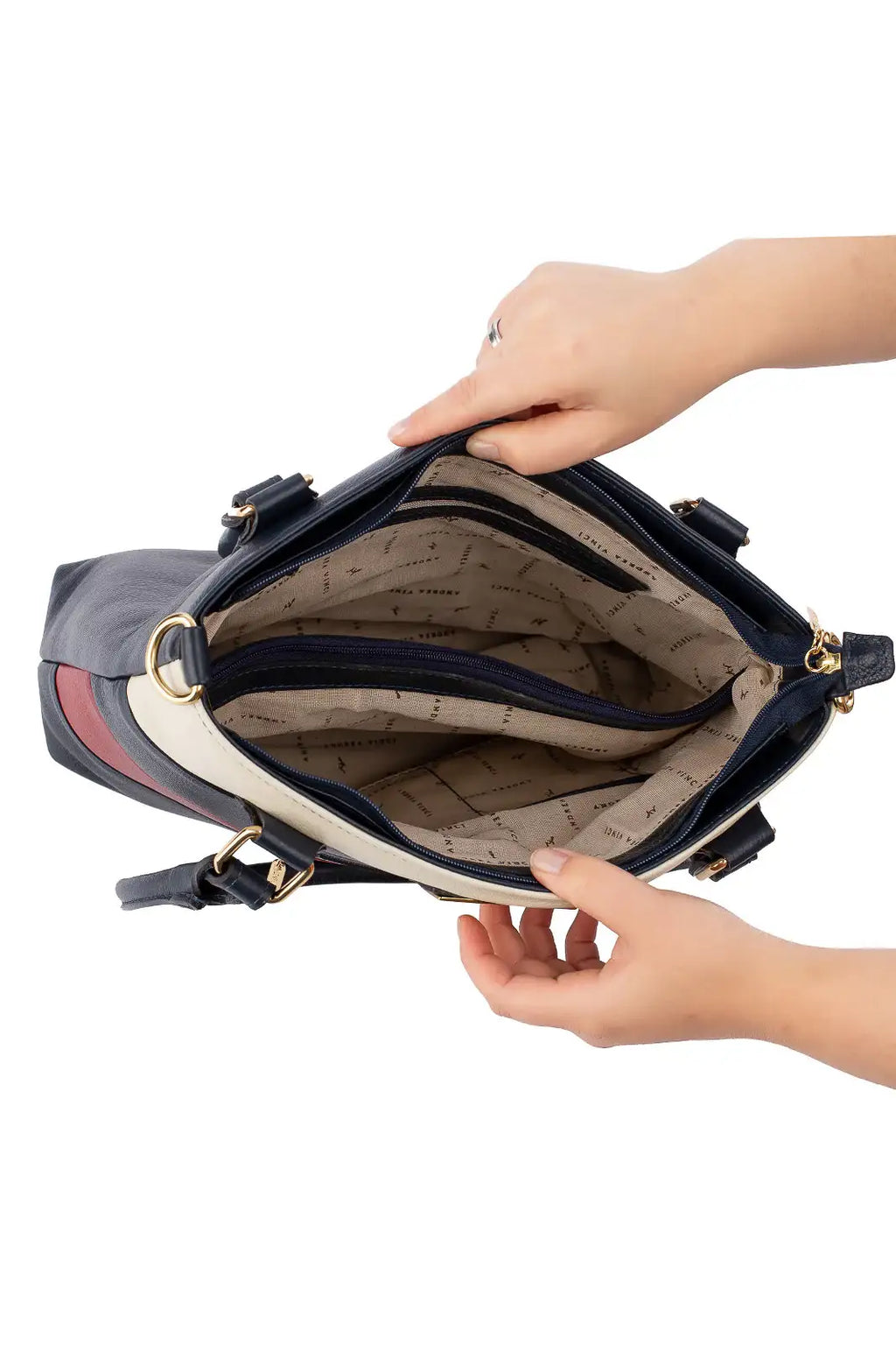 Bolsa de ombro em couro Alice - Enluaze