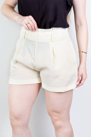 Short feminino alfaiataria com zíper 60010