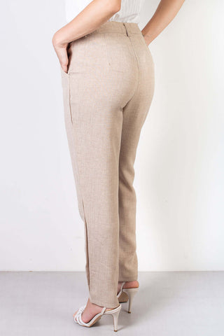 Calça reta feminina alfaiataria 64559 - Enluaze