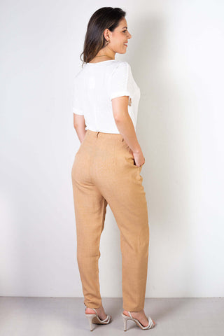 Calça reta feminina alfaiataria 64559 - Enluaze