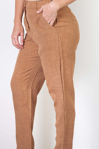 Calça reta feminina alfaiataria 64559 - Enluaze