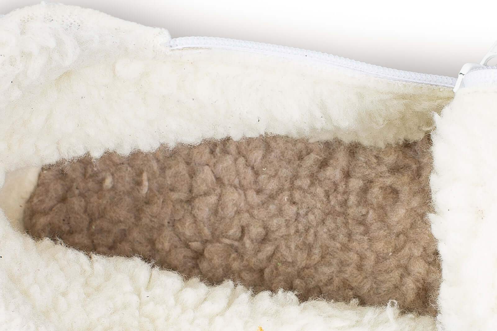 Tênis de couro com matelassê forrada em pelo 6903P - Enluaze