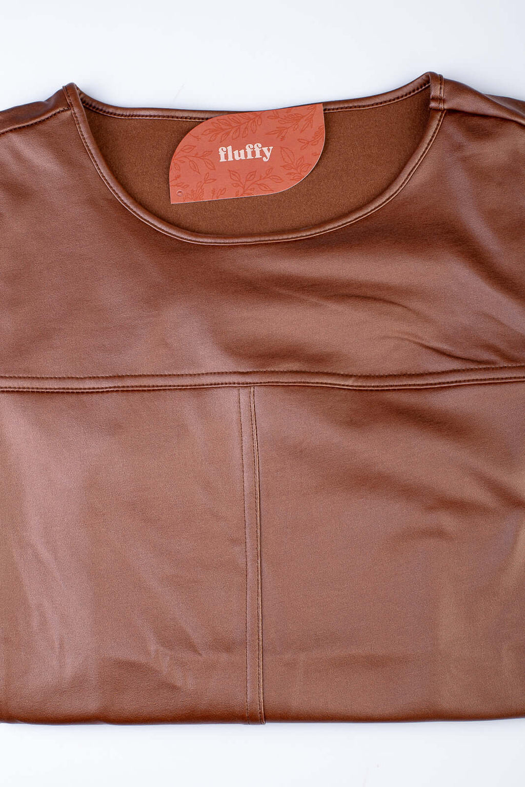 Blusa manga curta feminina corino forrada 70198 - Enluaze