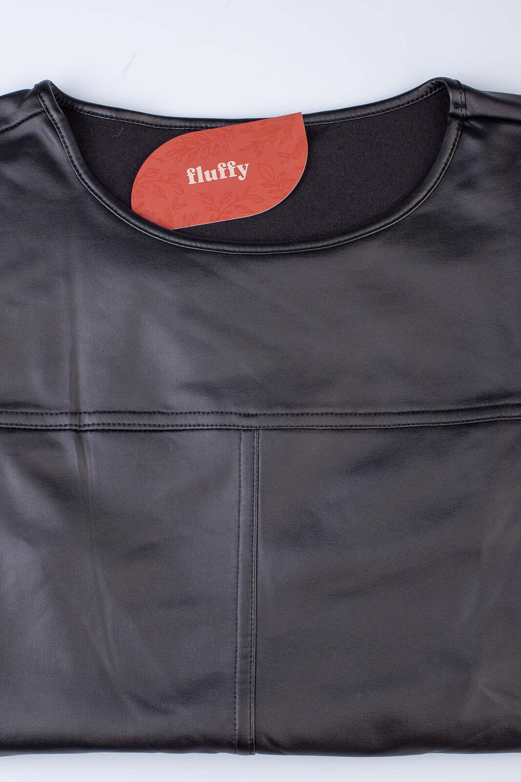 Blusa manga curta feminina corino forrada 70198 - Enluaze