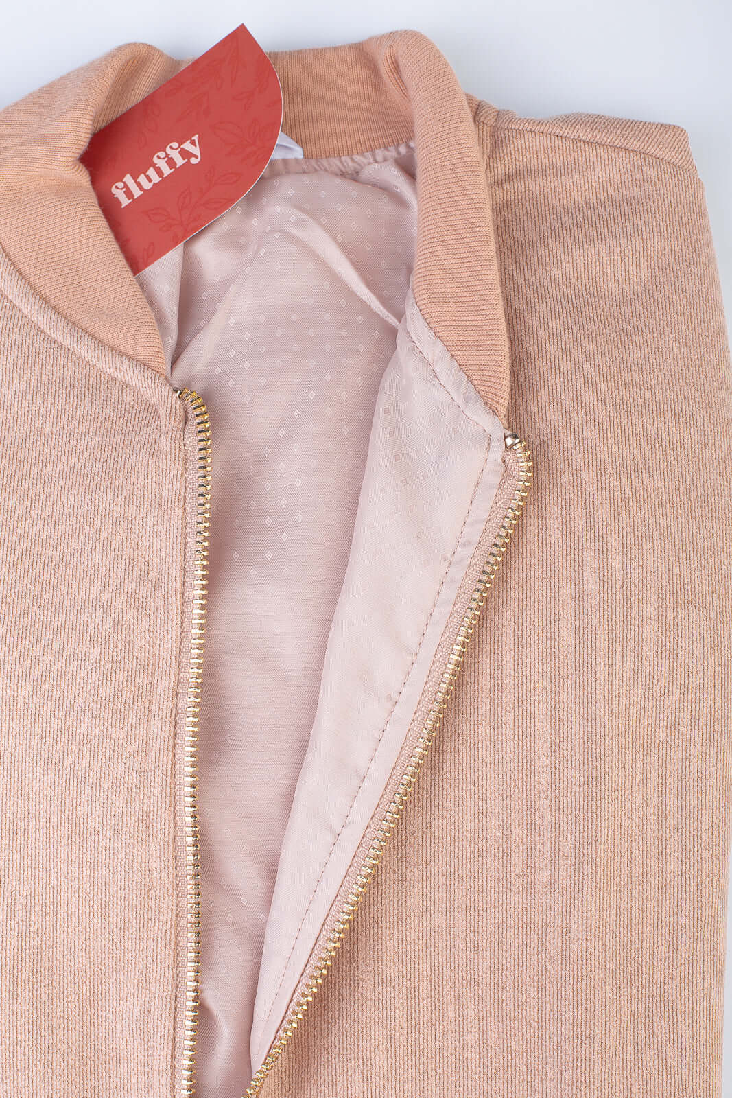 Jaqueta feminina suede forrada com bolsos 70414 - Enluaze - Vestuário e Acessórios em Couro Legítimo