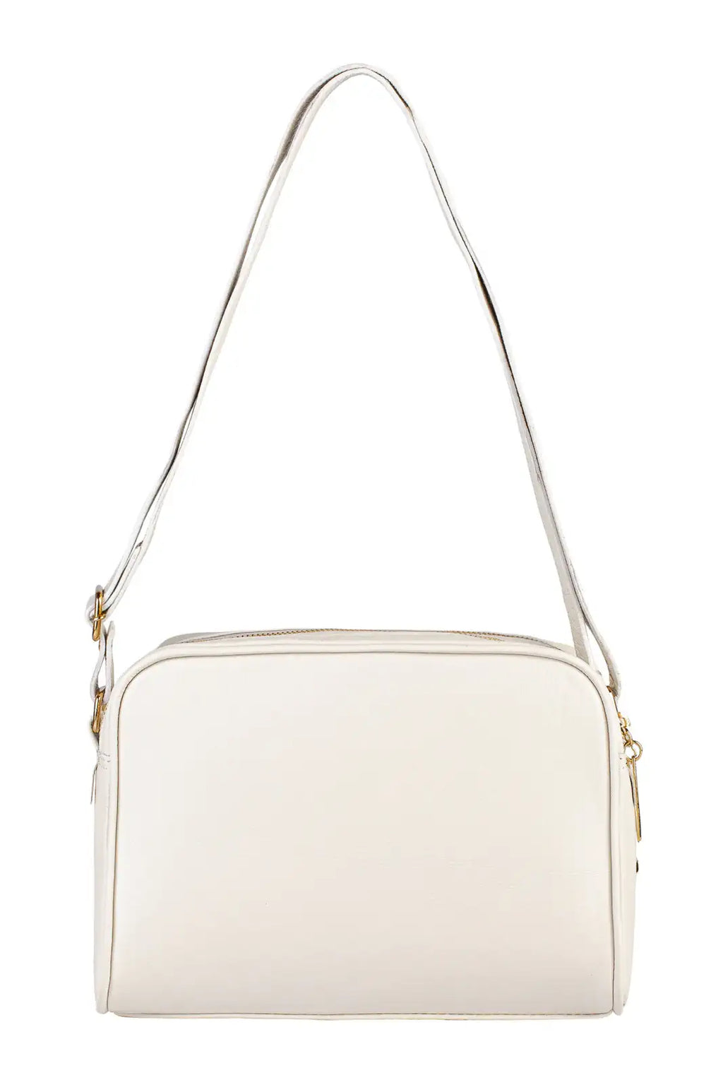 Bolsa quadrada de couro liso Daiana - Enluaze