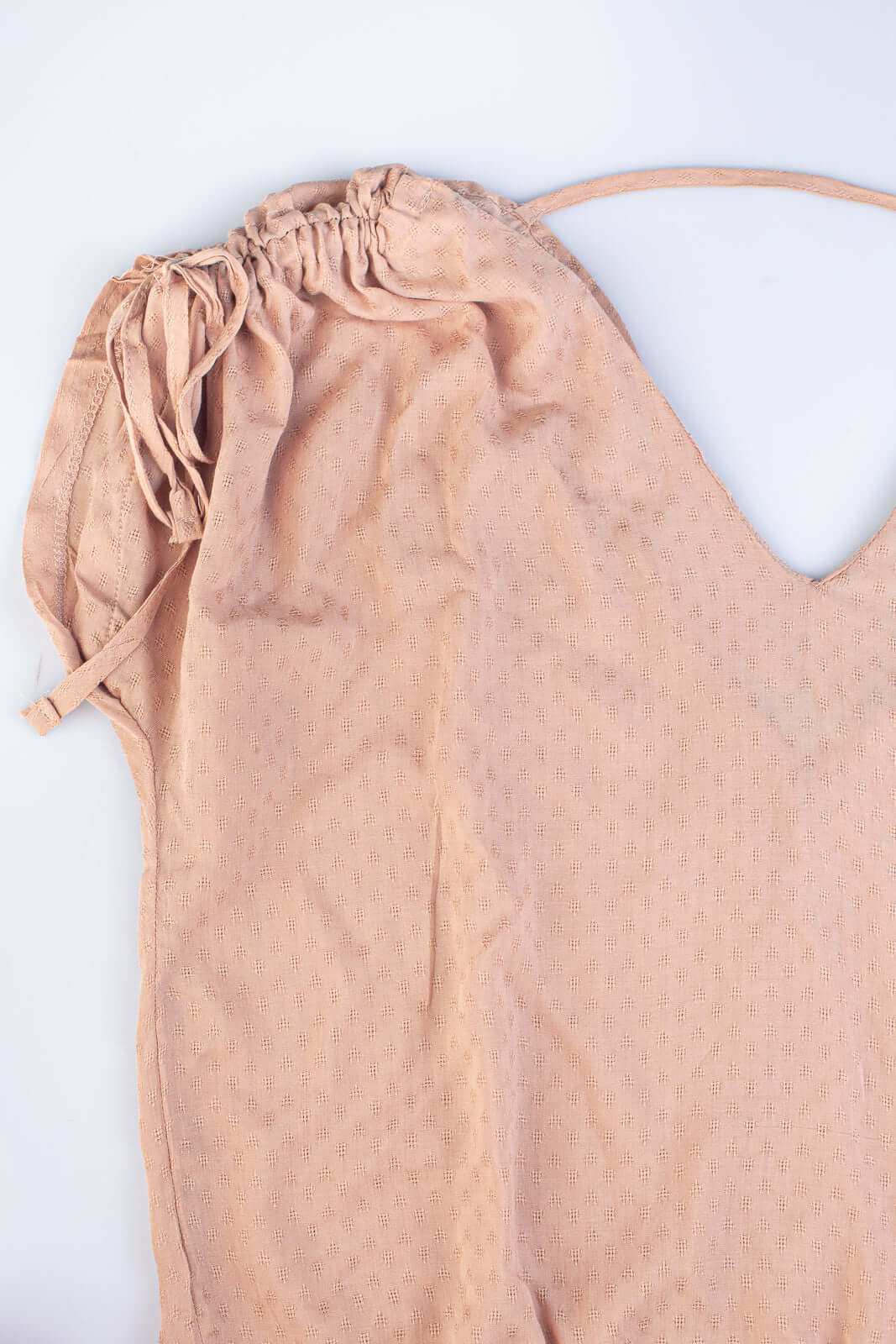 Blusa feminina viscose amarração no ombro 70764 - Enluaze