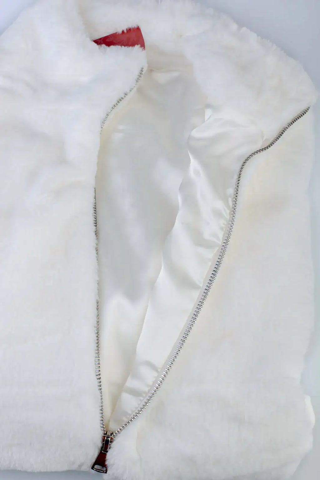 Jaqueta Fur feminina forrada com bolsos 70832 - Enluaze