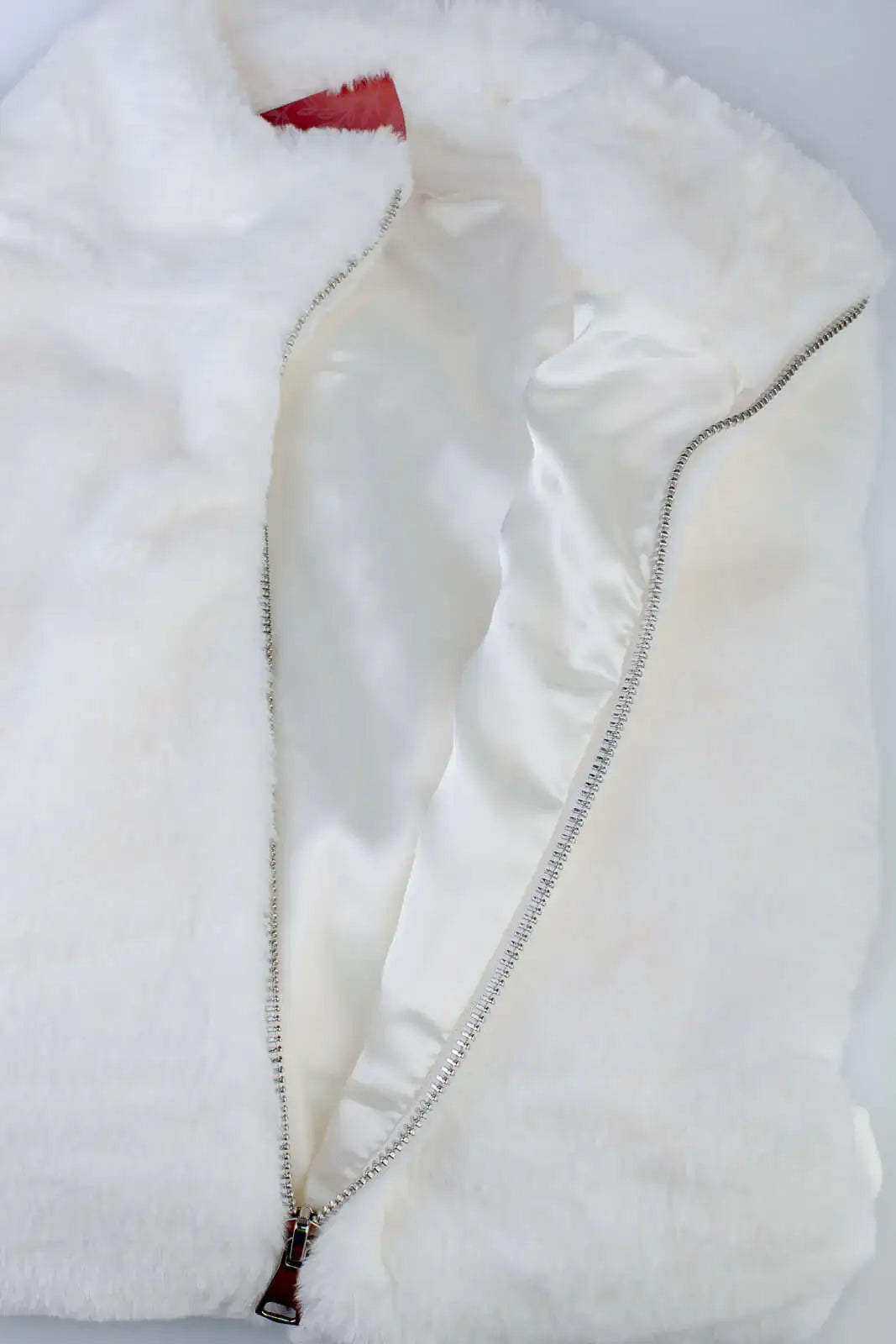 Jaqueta Fur feminina forrada com bolsos 70832 - Enluaze