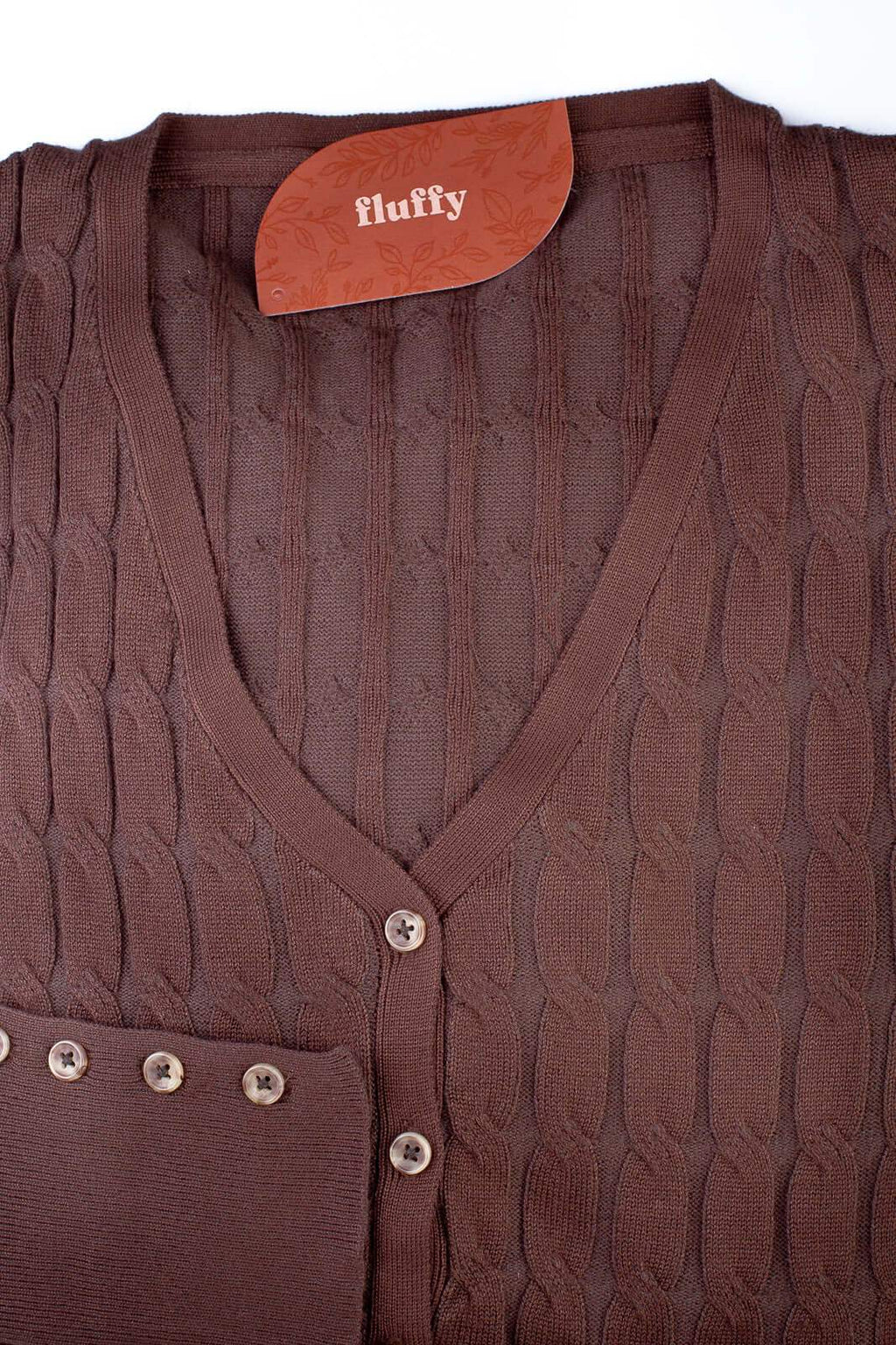 Casaco cardigan com botões 70870 - Enluaze