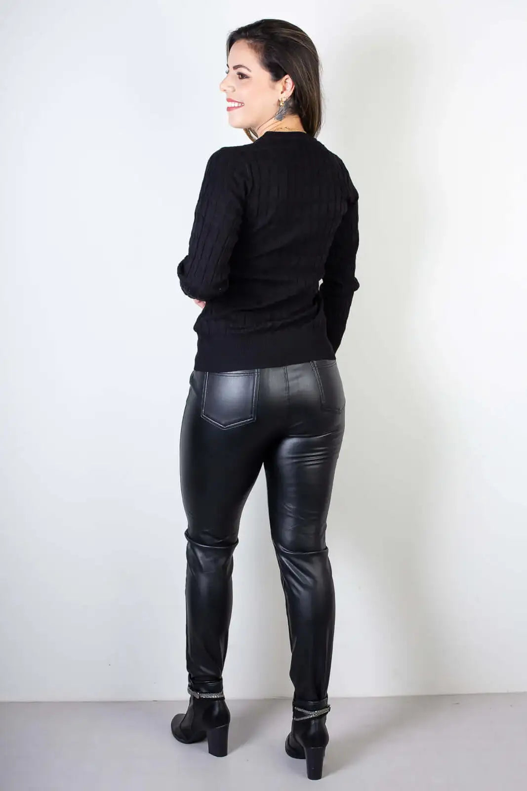 Casaco cardigan com botões 70870 - Enluaze