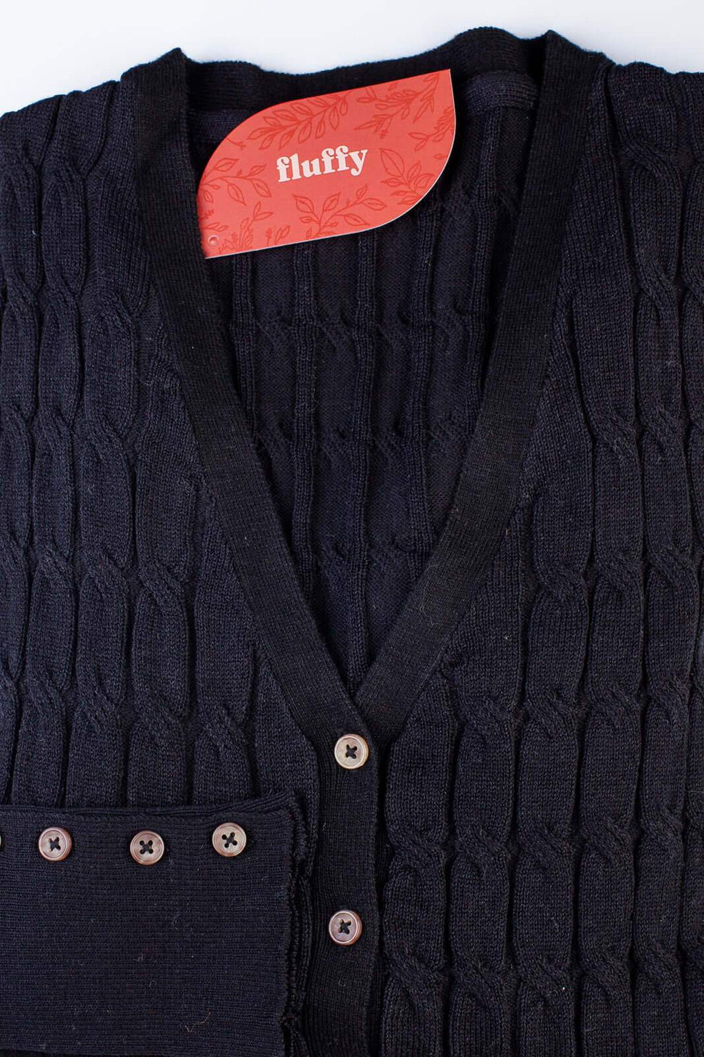 Casaco cardigan com botões 70870 - Enluaze