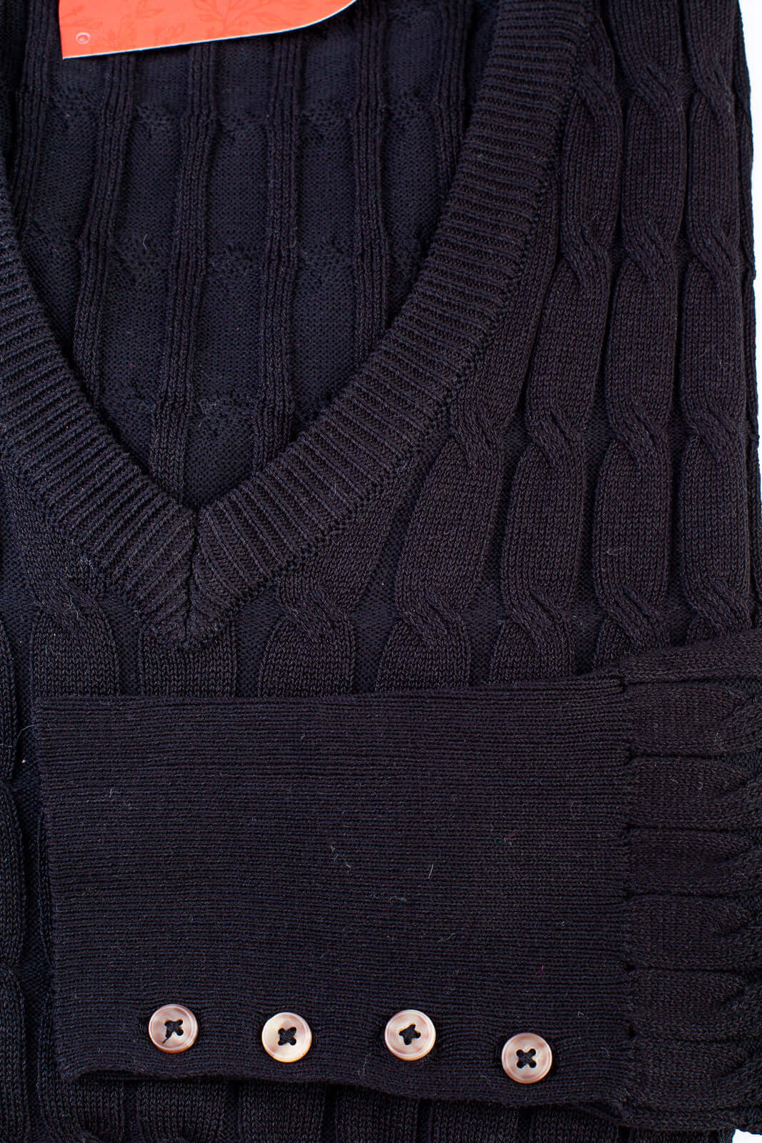 Blusa suéter feminino gola V 70871 - Enluaze