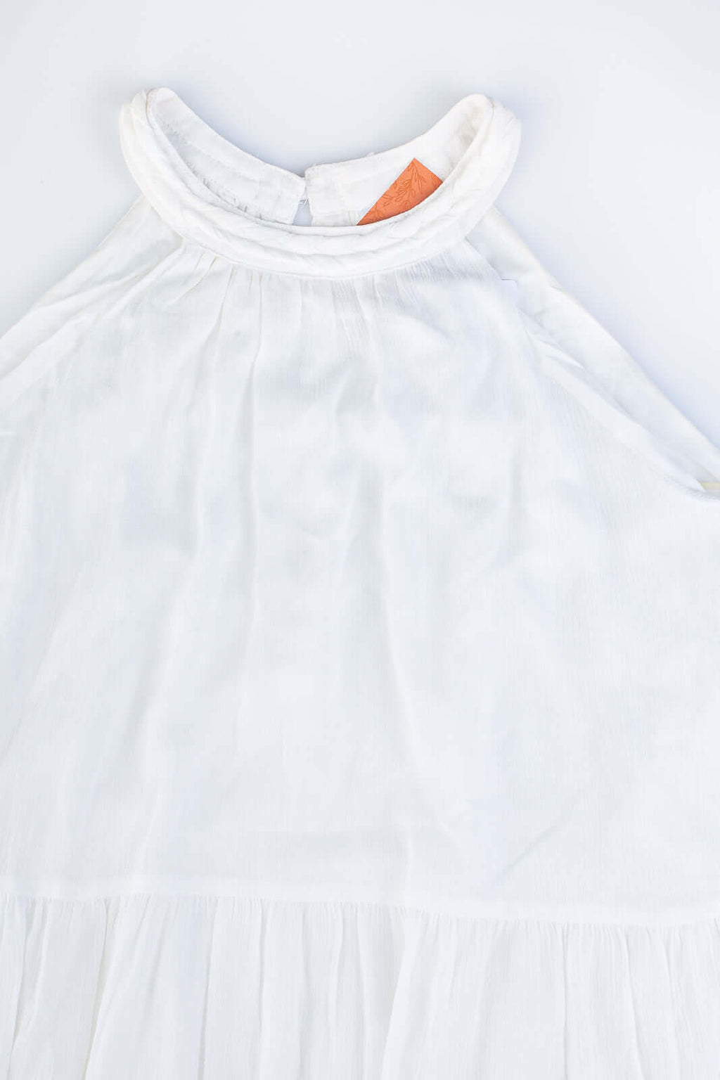 Vestido feminino midi decote halter 70968 - Enluaze