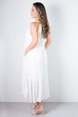 Vestido feminino midi decote halter 70968