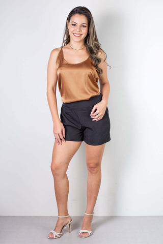 Blusa feminina de alcinha cetim 71103