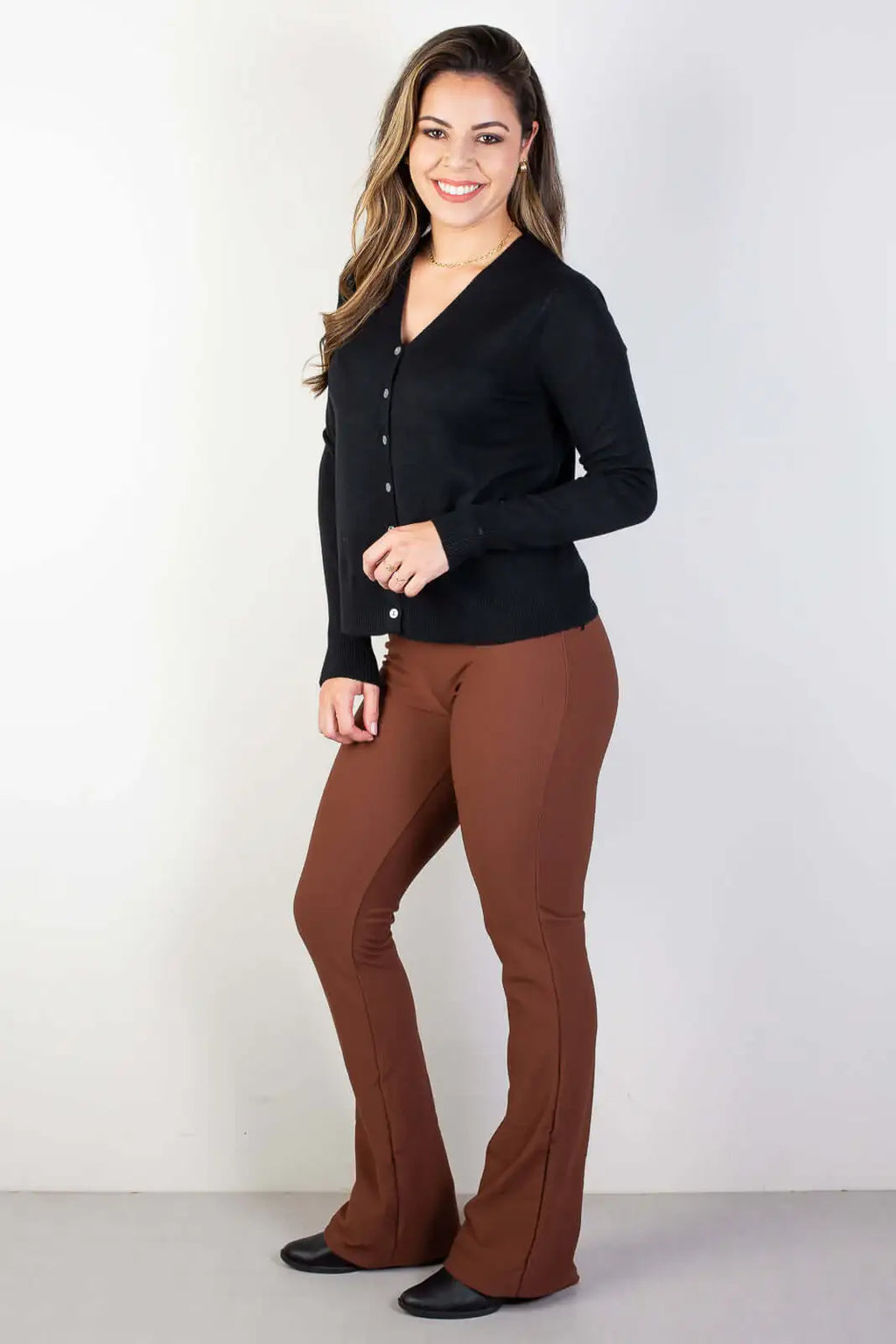 Casaquinho de malha leve feminino 80043 - Enluaze