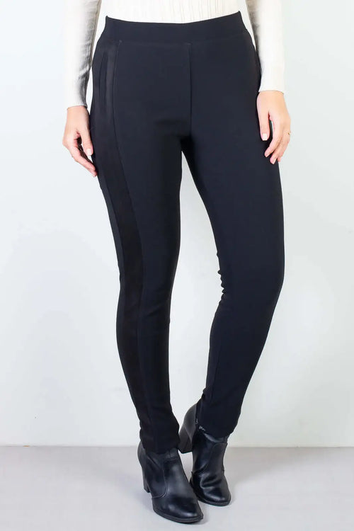 Calça feminina térmica com detalhe lateral 80478 - Enluaze