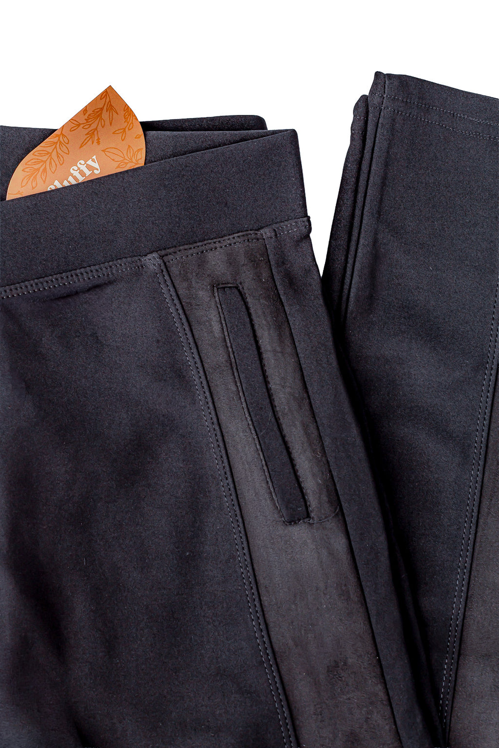 Calça feminina térmica com detalhe lateral 80478