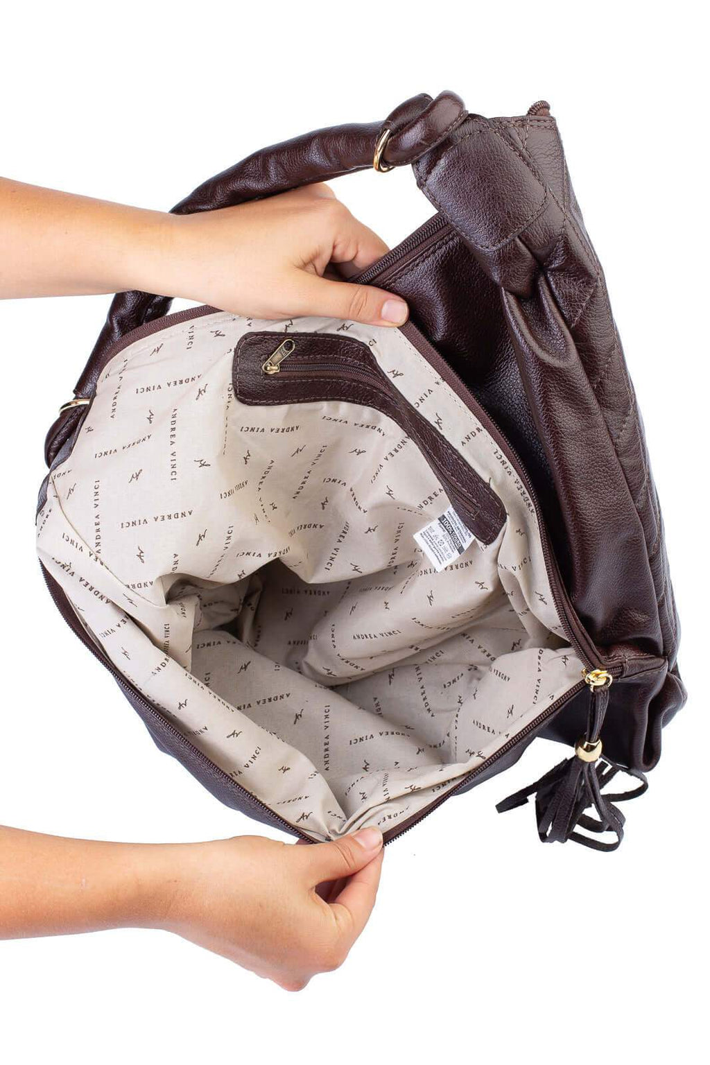 Bolsa de ombro em couro matelassê Carmen - Enluaze