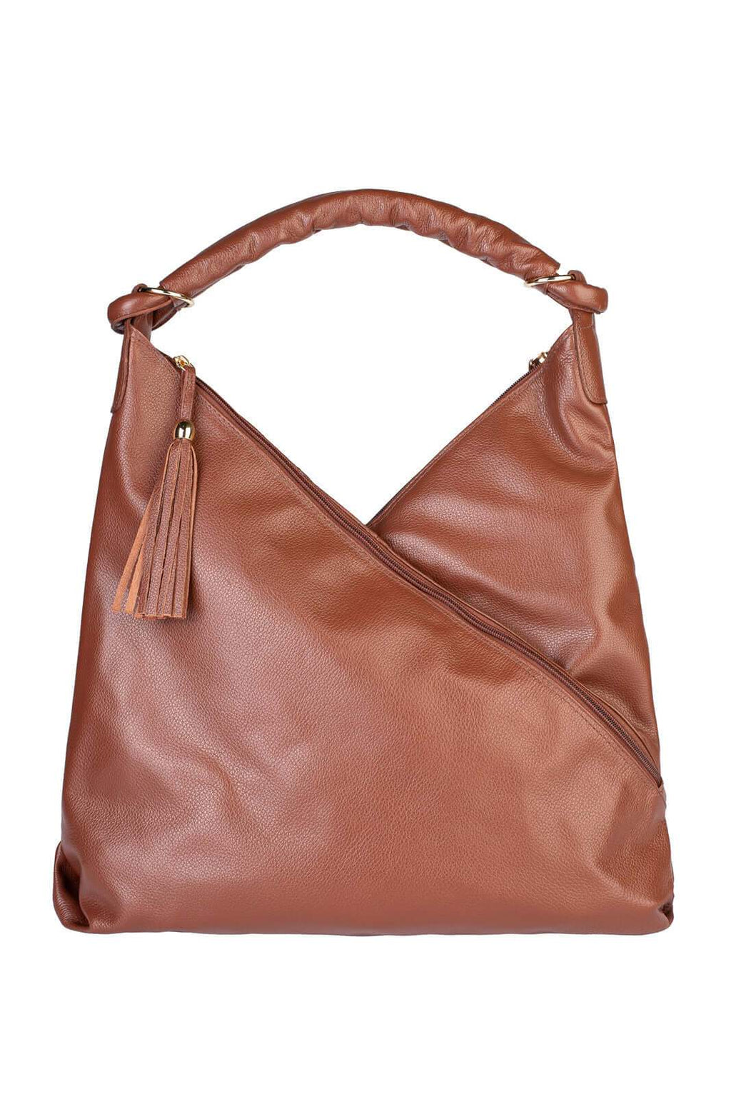 Bolsa de ombro em couro matelassê Carmen - Enluaze