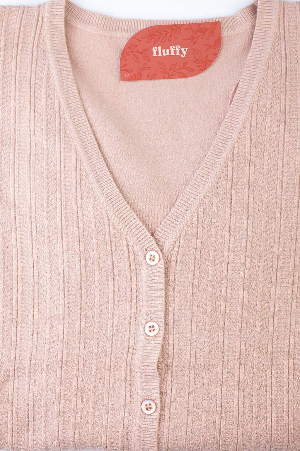 Casaquinho feminino gola v botões 81099 - Enluaze