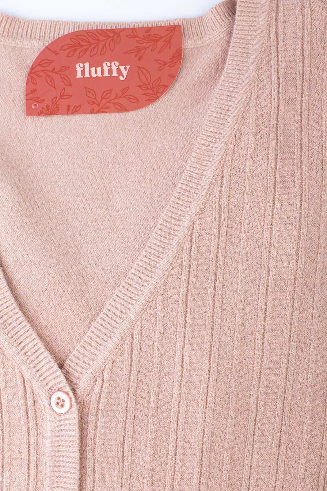 Casaquinho feminino gola v botões 81099 - Enluaze