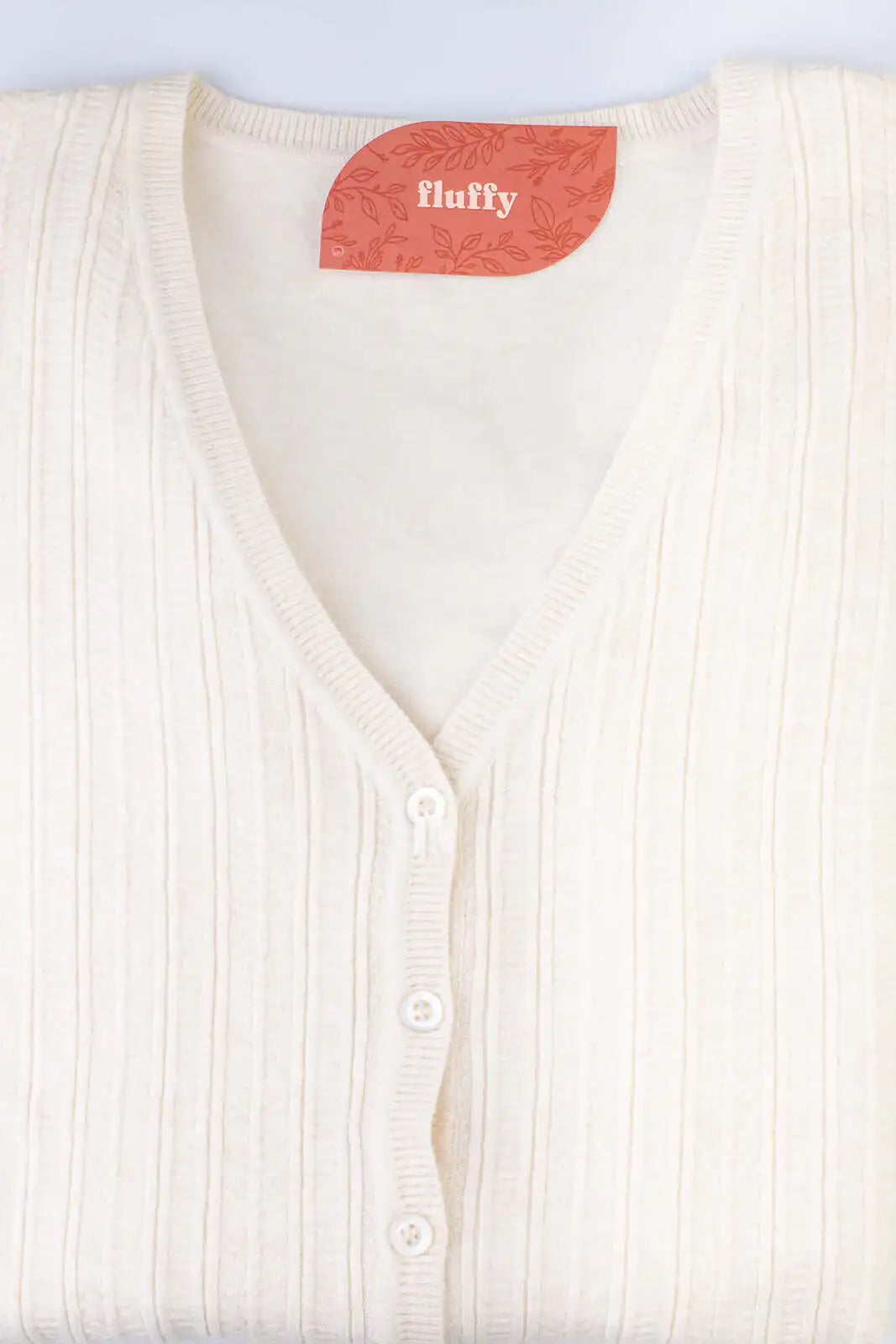 Casaquinho feminino gola v botões 81099 - Enluaze